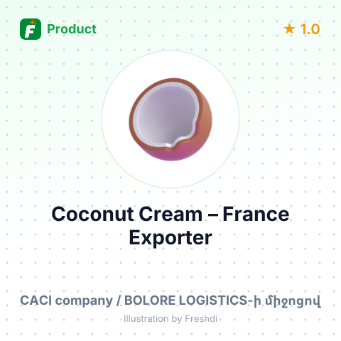 Coconut Cream – summary card, no photo uploaded yet