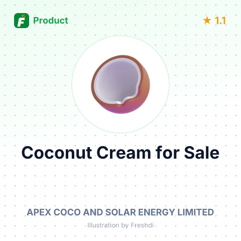 Coconut Cream – summary card, no photo uploaded yet