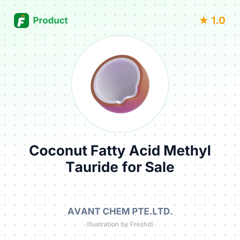 Coconut Fatty Acid Methyl Tauride Sodium Salt Paste – summary card, no photo uploaded yet