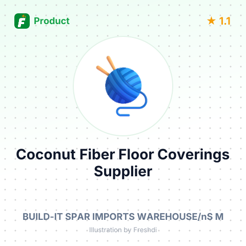 Coconut Fiber Floor Coverings – summary card, no photo uploaded yet