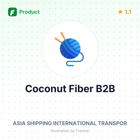 Coconut Fiber and Coconut Husk – summary card, no photo uploaded yet