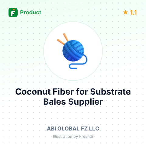 Coconut Fiber for Substrate (Coir Dust) Bales – summary card, no photo uploaded yet