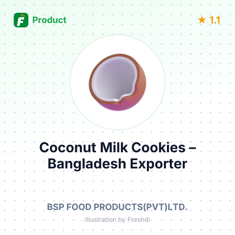 Coconut Milk Cookies (Biscuits) – summary card, no photo uploaded yet