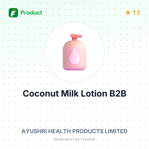 Coconut Milk Deep Nourish Body Lotion – summary card, no photo uploaded yet