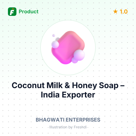 Coconut Milk & Honey Soap – summary card, no photo uploaded yet