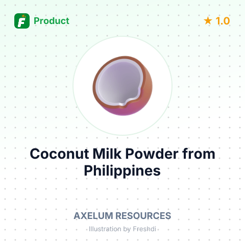 Coconut Milk Powder – summary card, no photo uploaded yet