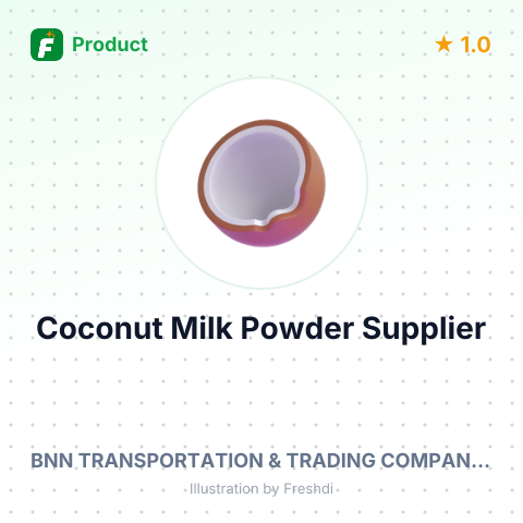 Coconut Milk Powder – summary card, no photo uploaded yet