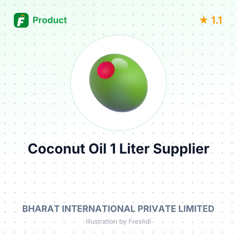 Coconut Oil 1 Liter – summary card, no photo uploaded yet