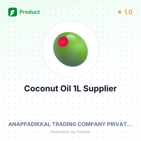 Coconut Oil 1L – summary card, no photo uploaded yet