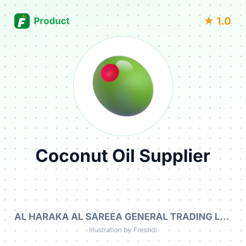 Coconut Oil – product summary card, no photo uploaded yet
