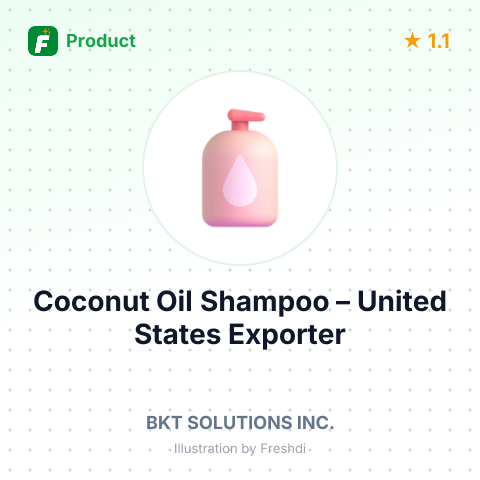 Coconut Oil Shampoo – summary card, no photo uploaded yet