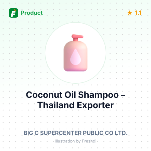 Coconut Oil Shampoo – summary card, no photo uploaded yet