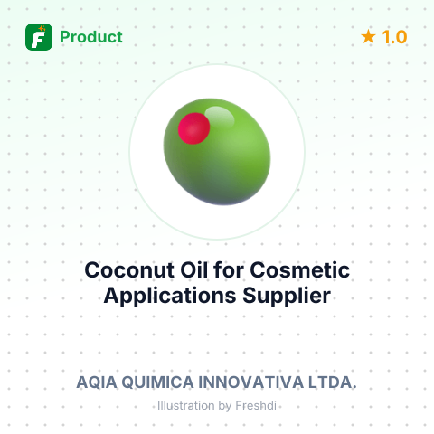 Coconut Oil for Cosmetic Applications – summary card, no photo uploaded yet