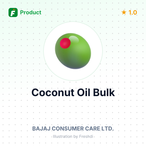 Coconut Oil – summary card, no photo uploaded yet