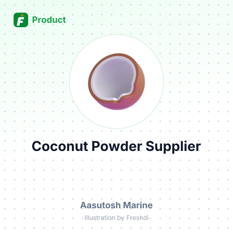 Coconut Powder – summary card, no photo uploaded yet