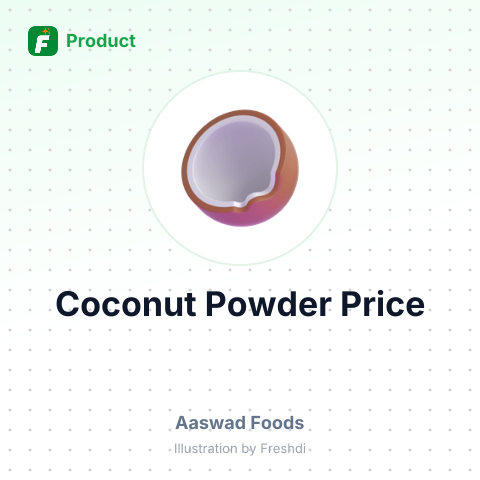 Coconut Powder – summary card, no photo uploaded yet