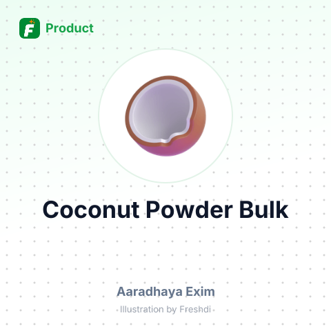 Coconut Powder – summary card, no photo uploaded yet