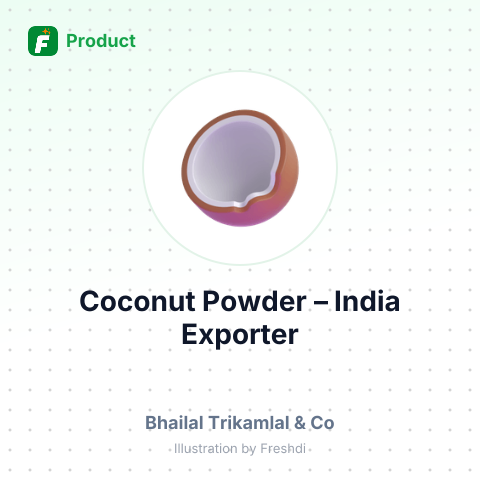 Coconut Powder – summary card, no photo uploaded yet