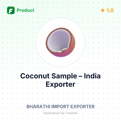 Coconut Sample – summary card, no photo uploaded yet
