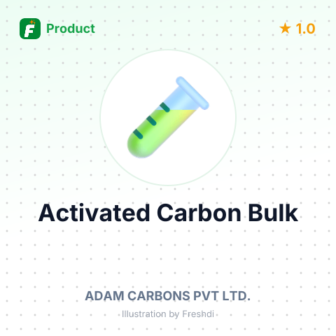 Coconut Shell Based Steam Activated Carbon – summary card, no photo uploaded yet