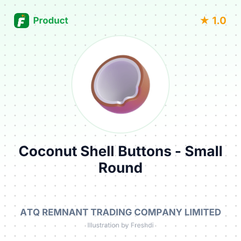 Coconut Shell Buttons - Small Round – summary card, no photo uploaded yet