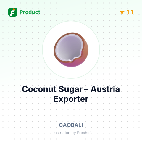 Coconut Sugar – summary card, no photo uploaded yet