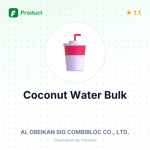 Coconut Water 150ml – summary card, no photo uploaded yet