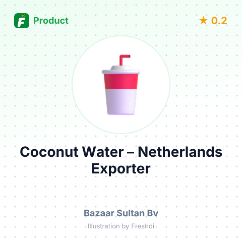 Coconut Water – summary card, no photo uploaded yet