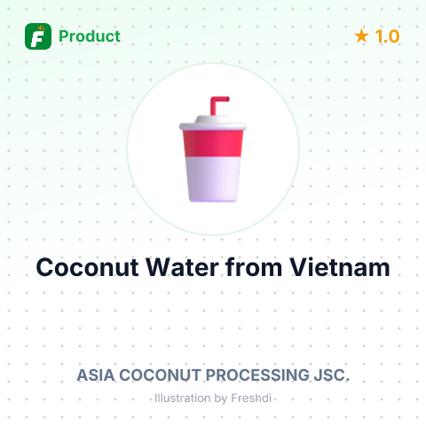 Coconut Water – summary card, no photo uploaded yet