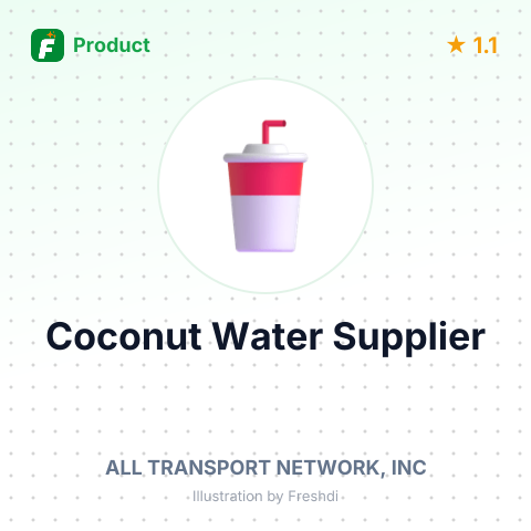 Coconut Water – summary card, no photo uploaded yet