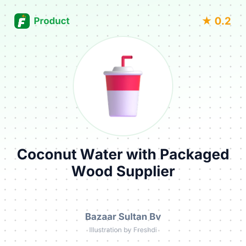 Coconut Water with Packaged Wood – summary card, no photo uploaded yet