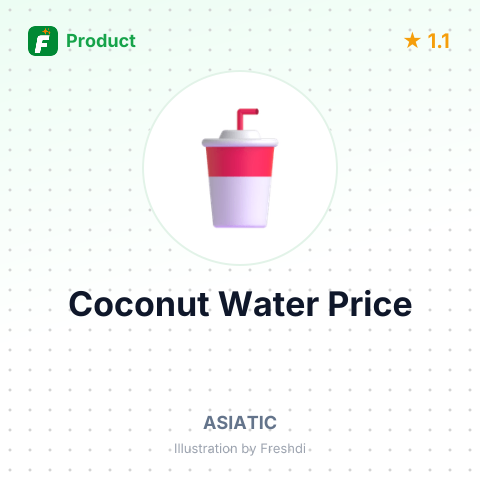 Coconut Water with Pineapple and Mango Juice – summary card, no photo uploaded yet