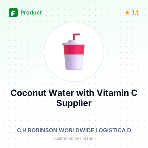 Coconut Water with Vitamin C (1000ml) – summary card, no photo uploaded yet