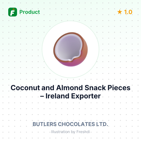 Coconut and Almond Snack Pieces – summary card, no photo uploaded yet