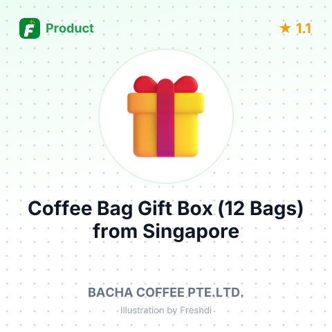 Coffee Bag Gift Box (12 Bags) – summary card, no photo uploaded yet