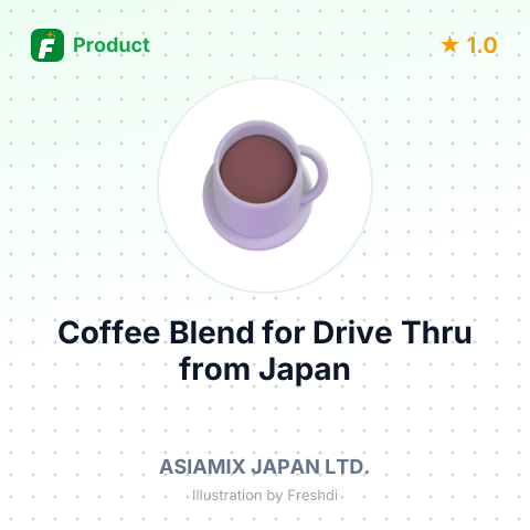 Coffee Blend for Drive Thru – product summary card, no photo uploaded yet