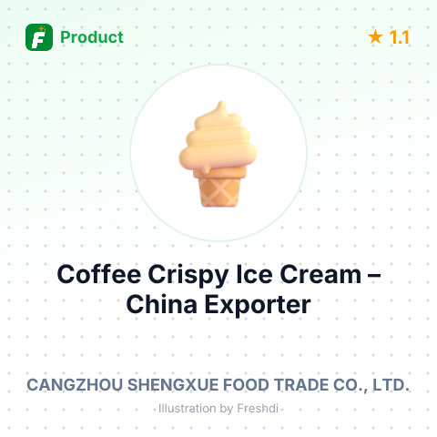 Coffee Crispy Ice Cream – summary card, no photo uploaded yet