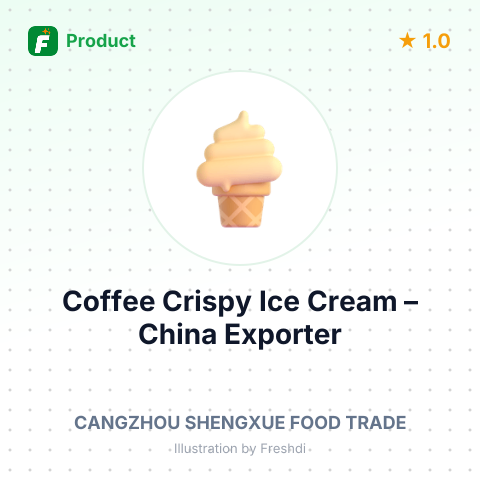 Coffee Crispy Ice Cream – summary card, no photo uploaded yet