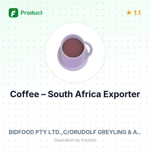 Coffee (Green) – summary card, no photo uploaded yet