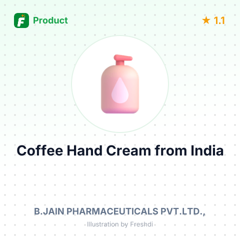 Coffee Hand Cream – summary card, no photo uploaded yet