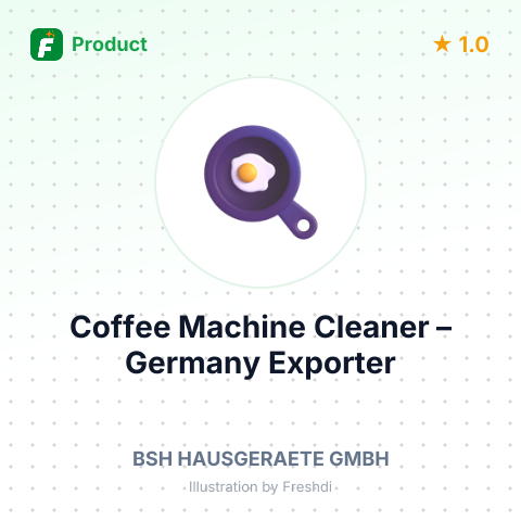 Coffee Machine Cleaner – summary card, no photo uploaded yet