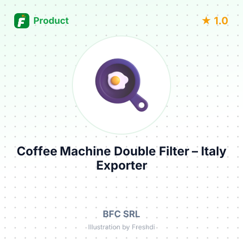 Coffee Machine Double Filter – summary card, no photo uploaded yet
