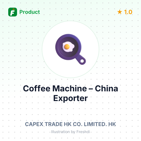 Coffee Machine – summary card, no photo uploaded yet