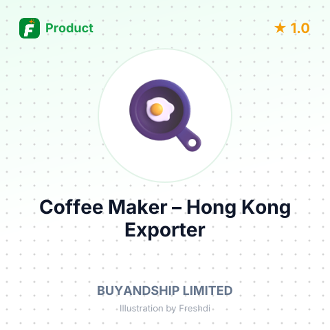 Coffee Maker – summary card, no photo uploaded yet