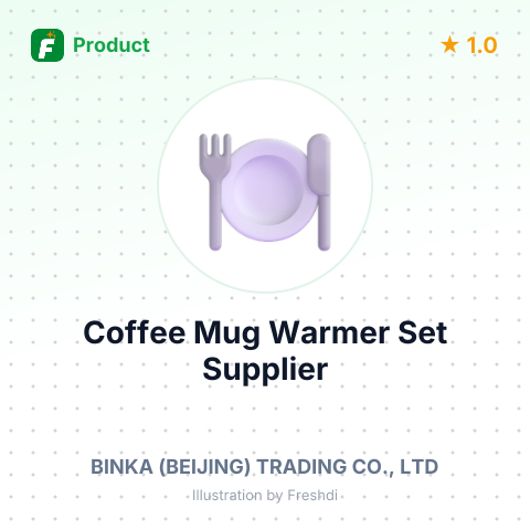 Coffee Mug Warmer Set – summary card, no photo uploaded yet