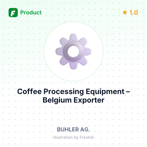 Coffee Processing Equipment – summary card, no photo uploaded yet