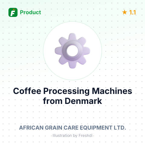 Coffee Processing Machines – summary card, no photo uploaded yet