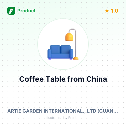 Coffee Table – summary card, no photo uploaded yet