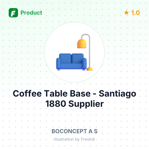 Coffee Table Base - Santiago 1880 – summary card, no photo uploaded yet