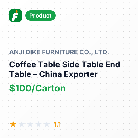 Coffee Table Side Table End Table – summary card, no photo uploaded yet